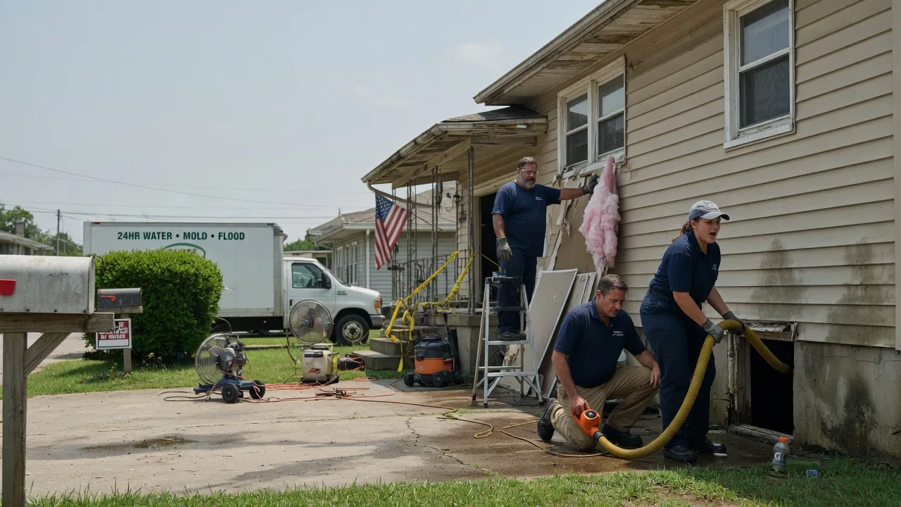 Water Damage Repair in Davidsville, PA near me